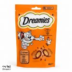 تشویقی گربه Dreamies | طعم مرغ