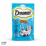 تشویقی گربه Dreamies | طعم ماهی