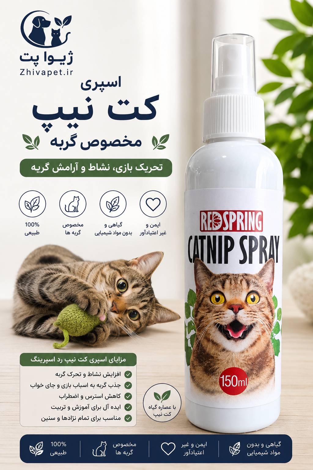 file_000000001eb871f4a3dfbffad6ac928a اسپری کت نیپ گربه رد اسپرینگ - Image 1