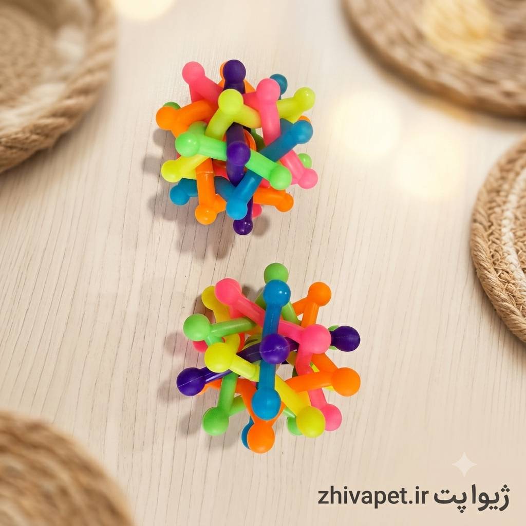 1787666700976 توپ ماکارونی صدا دار حیوانات - Image 1