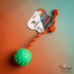 توپ طناب دار بازی سگ برند زاریکس