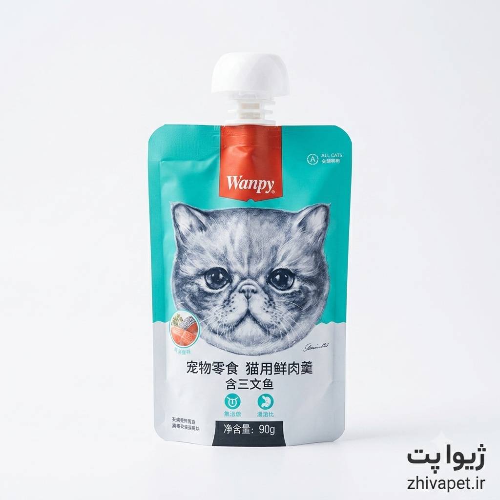 پودینگ ونپی مخصوص گربه طعم ماهی
